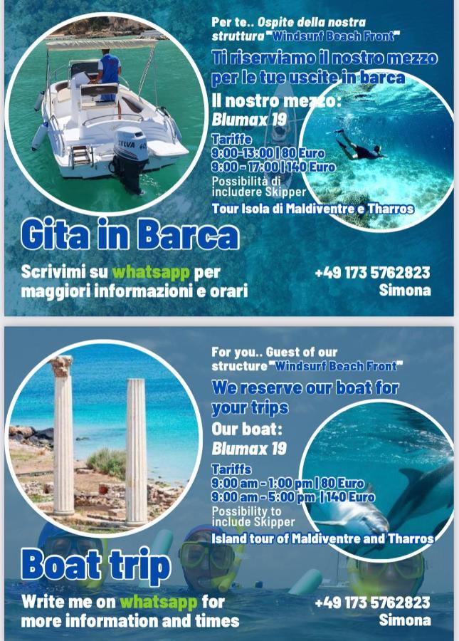 Windsurf Beach Front Torre Grande Exteriör bild